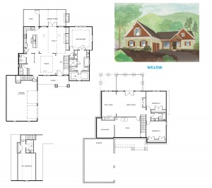 The Willow FloorplanwithElevation